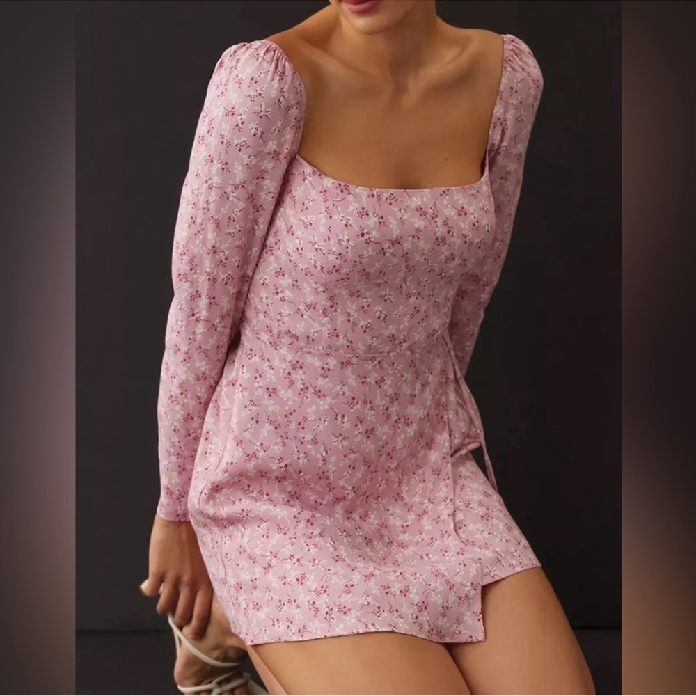 Reformation Rosalie Floral Mini Dress Women’s 4
